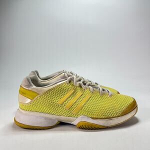 Adidas Stella McCartney Barricade Neon Yellow Tennis Shoes Q20693 Women's Size 8